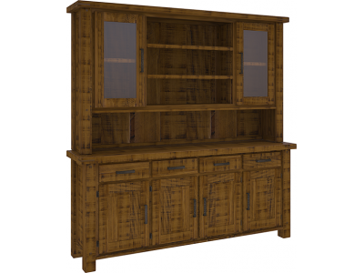 Woolshed Large Buffet & Hutch
