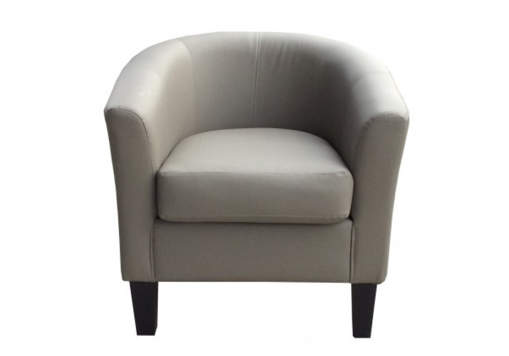 pu leather tub chair