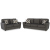 Harlow 3 + 2 Lounge Suite - Slate