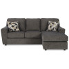 Harlow Reversible Chaise Suite - Slate