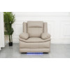 Manhatten Electric Recliner Chair  - Taupe