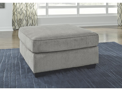 Bendigo Oversized Ottoman - Alloy