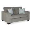 Bendigo 2 Seater Lounge - Alloy