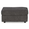 Harlow Ottoman - Slate