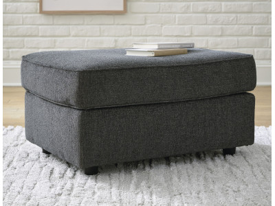 Harlow Ottoman - Slate