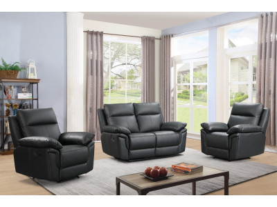 Matteo 2 Seater + 2 Recliners Lounge Suite