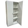 900 wide 2 Door Pantry - White