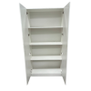 900 wide 2 Door Pantry - White