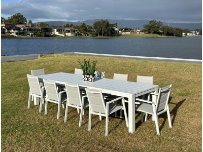 Portsea 3000 11pce Outdoor Dining Setting