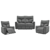 Renmark 2 Seater + 2 Electric Recliners Lounge Suite