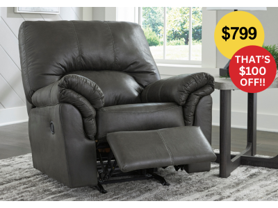 Texas Rocker Recliner - Slate 